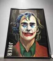 إعلان عن لوحة برواز شخصية جوكر (70x50)