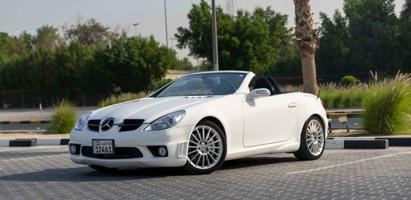 إعلان عن مرسيدس SLK 55 AMG عداد 38  ألف
