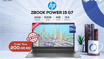 إعلان عن لابتوب اتش بي ذد بوك باور 15 G7 مستعمل