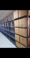 إعلان عن ارفف تخزين لجميع المخازن بقياسات والوان متنوعة حسب طلبكم