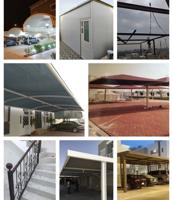 إعلان عن حداد مظلات . خشبيه . كيسبان . خام . ديوانيات . جميع اعمال الحداده