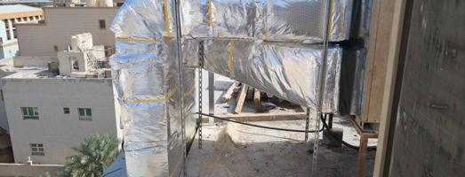 إعلان عن مقاول  تكيف مركزى تمديد داكتات دوفوزر كامل تركيب داكت مكيفات جديد وا