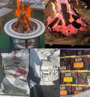 إعلان عن يوجد حطب سمر وحطب زيتون وفحم افريقى البقره وفحم سداسى كرتون شرط الجوده