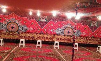 إعلان عن كراسي طاولات تكييف قهوجي