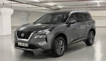 إعلان عن نيسان أكس تريل موديل : 2024 تحت الكفاله صبغ الوكاله عليه شاشه من وكاله