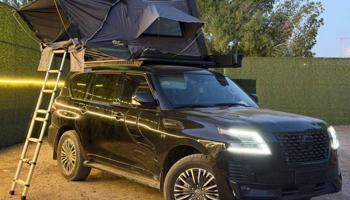 إعلان عن خيمه ايرون مان مع سله و مظله 180 درجه