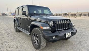إعلان عن جيب رانجلر سبورت ٢٠١٩ في حالة الوكالة