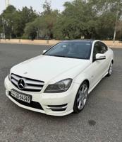 إعلان عن مرسيدس C250 شرط الفحص ماشي 153 الف
