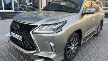 إعلان عن لكزس LX570 S  2020ماشي 177 الف صبغ وكاله سبورت وفل