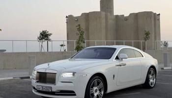إعلان عن ROLLS ROYCE WRAITH _ عداد قليل _ وكالة الكويت الغانم صبغ الوكاله