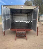 إعلان عن غرف عامل  ومخازن وجميع انواع الحداده