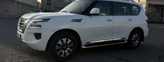 إعلان عن بيعه سريعه باترول بلاتينيوم موديل 2020 وارد البابطين صبغ الوكاله