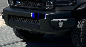 إعلان عن دعامية اف جي وكالة بحالة ممتازة مع كشافات