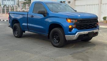 إعلان عن سلفرادو 2022 عداد 118  شاصي لايوثر بالاستعمال