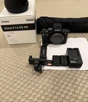 إعلان عن Sony a7s2 + sigma 20mm f/1.4 dg dn art