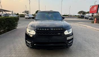 إعلان عن رنج روفر سبورت 8 سلندر سوبر شارج