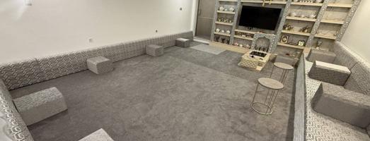 إعلان عن تفصيل وتنجيد مخاد ومراكي اسفنج البغلي وسعودي وستاير رول وخام وسجاد