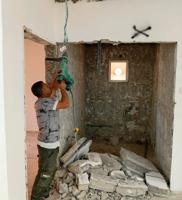 إعلان عن بناء  مساح  سيجما تكسير ابواب واطواف وعوازل جيتاروف وترميمات صبغ خارج