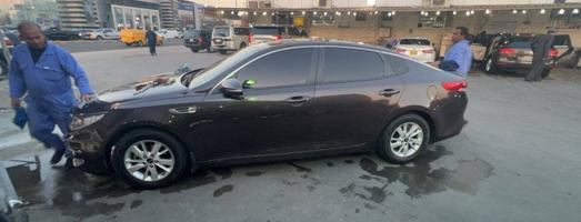 إعلان عن كيا اوبتيما 2017