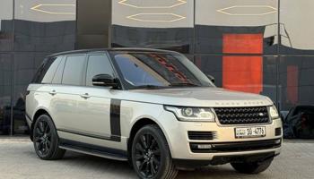 إعلان عن RANGE ROVER VOUGE V8 SUPERCHARGED _ 2014 صبغ الوكالة