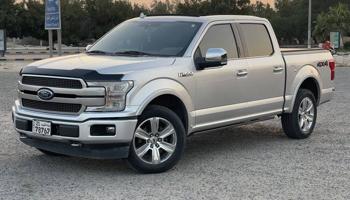 إعلان عن فورد F-150 بلاتنيوم وكالة
