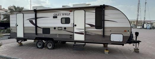 إعلان عن للبيع كرفان grey wolf