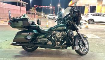 إعلان عن للبيع  هارلي ديفيدسون ألترا  جليد موديل ٢٠١٥ لون زيتي