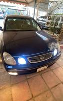 إعلان عن للبيع لكزس lexus GS300 ازرق نضيف جدا داخليه جلد بيج وكاله سته سلندر