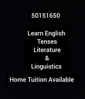 إعلان عن English Teacher plus English Literature Linguistics Grammar also
