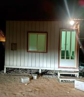 إعلان عن للبيع شاليه 4*3 + سخان + خزان ماء