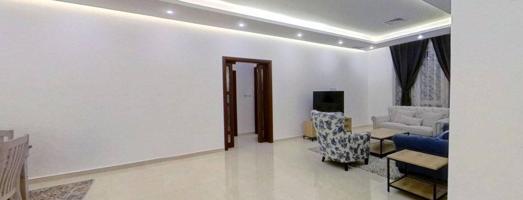 إعلان عن شقق مفروشة مودرن في بيان مساحة الشقة ٢٢٠ متر