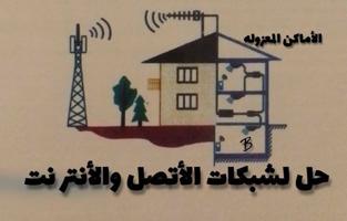 إعلان عن حل مشكلة الاتصال والانترنت والأماكن المعزوله والسرداب