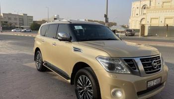 إعلان عن للبيع نيسان باترول ٢٠١٤بلاتنيم ستي من داخل تان مكينه 320 شرط الفحص