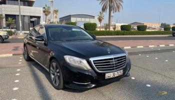 إعلان عن للبيع مرسيدس s550 موديل 2014 عداد 250 الف 8 سلندر اللون اسود 
والداخلي