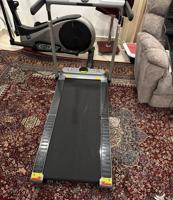 إعلان عن Black bull treadmill walking pad foldable