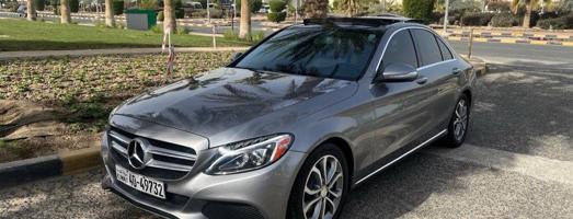 إعلان عن مرسيدس C300 مديل 2015 نظيف جدا شرط الفحص
