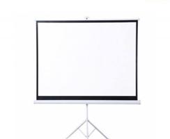 إعلان عن شاشة عرض بروجكتر