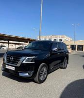 إعلان عن نيسان باترول بلاتينوم ستي وارد البابطين صبغ الوكاله شرط الفحص