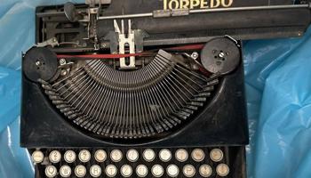 إعلان عن torpedo vintage printer طابعة قديمة