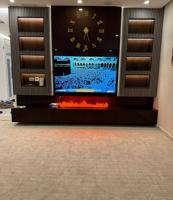 إعلان عن ساعات حائط ثري دي