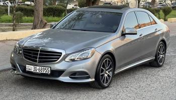 إعلان عن مرسيدس E200 شرط الفحص