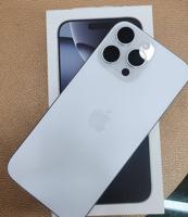 إعلان عن iphone 16 promax 256gb white 100%battery 6month warranty.