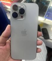 إعلان عن iphone 16 pro max ,256gb ,natural titanium,used phone ,battery cycle73