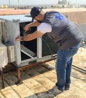 إعلان عن تركيب ونقل وصيانة وغسيل جميع انواع التكييفات