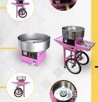 إعلان عن ماكينة ايس كريم مع طاولته الحديد و ماكينة شعر بنات و ماكينة نفيش