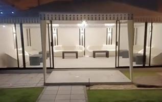 إعلان عن تفصال خيام PVC تصلح للشتاء والصيف فك وتركيب