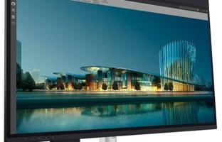 إعلان عن شاشه dell 6K 32 inch