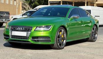 إعلان عن اودي 
S7
TFSI سلندر 8
عداد 94 الف فقط