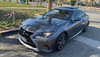 إعلان عن لكزس RC200 مديل 2017 ماشي 120 بحالة نظيفه شرط الفحص