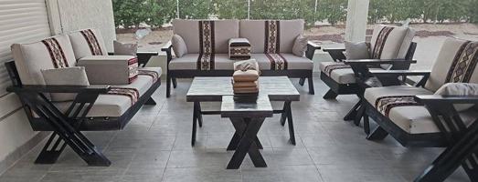 إعلان عن كراسي حديد اطقم خشب سعودية ♦️🇰🇼